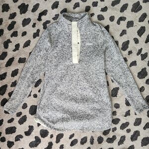 Knit 3/4 Button Pullover